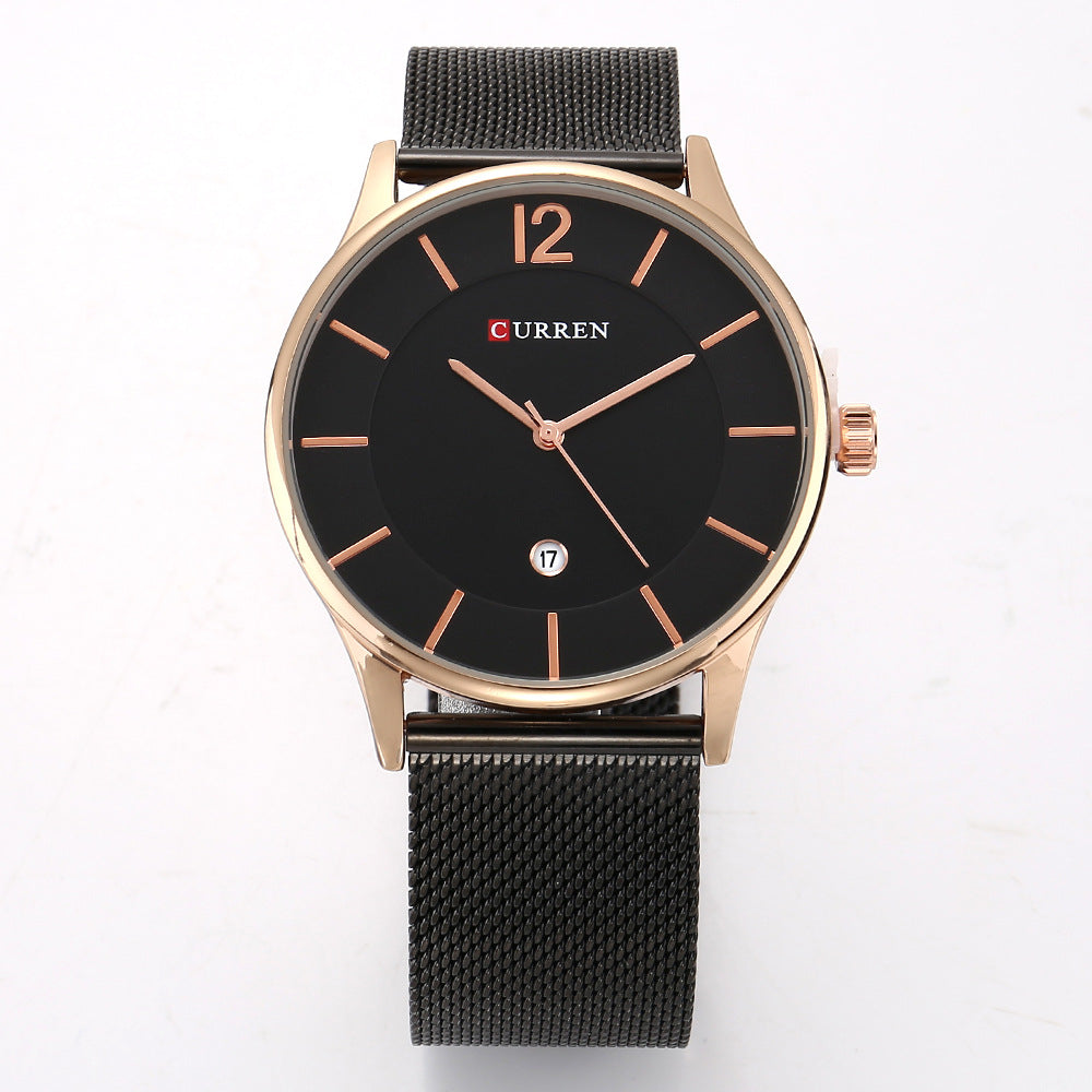 Curren Carryan 8231 Men's Watch Calendar Men's Watch Waterproof Quartz Watch Casual Men's Watch Wrist Watch